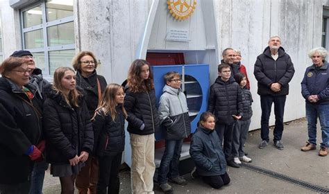 Cancale Une Bo Te Livres Au Coll Ge Ren Cassin Saint Malo Maville