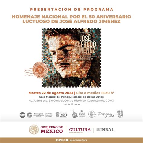 Invitaci N Presentaci N De Programa Homenaje Nacional Por El