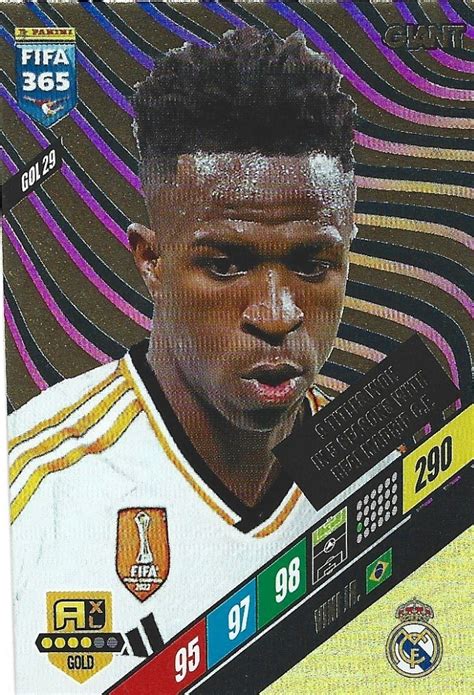 PANINI FIFA 365 2024 GIANT VINICIUS JR REAL MADRID GOL 29 Gdańsk