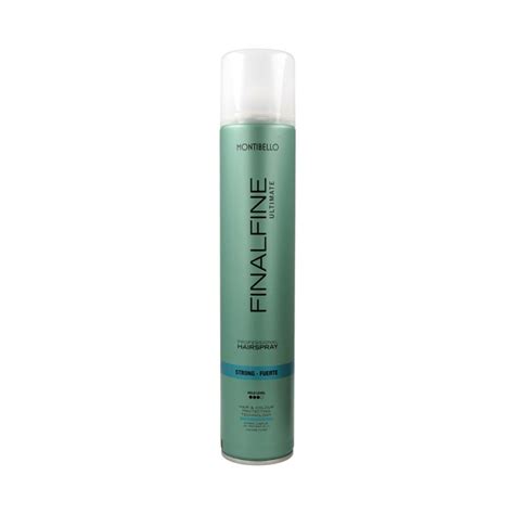 Montibello Finalfine Hairspray Strong Fuerte 500 Ml