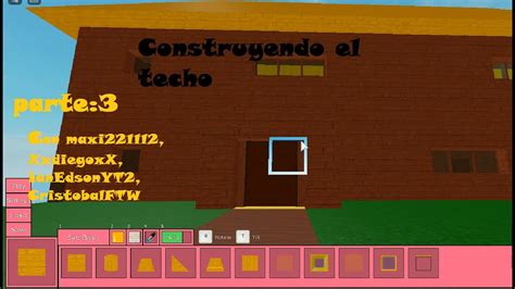 Construyendo Un Mapa En Piggy Parte Youtube