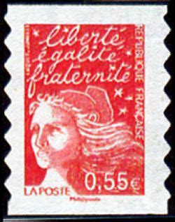 Marianne du 14 juillet Les Visages de la Véme République Timbres