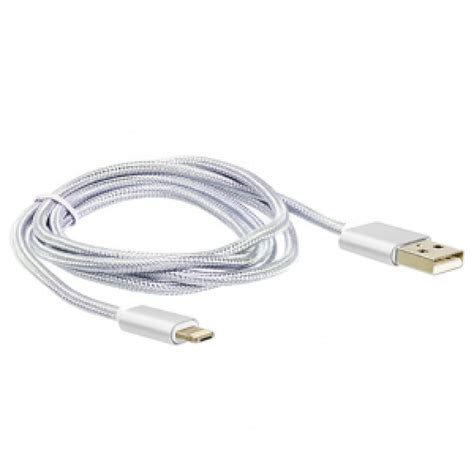 Cabo USB 2 Em 1 Micro USB E Iphone 1 5m Prata Arcticus