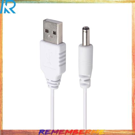 Rem Usb A Male To Dc 3 5 Mm Power สายเคเบิ้ล 3 5x1 35 Mm 5v Dc