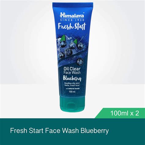 Himalaya Fresh Start Oil Clear Blueberry Face Wash For Oil Free Skin