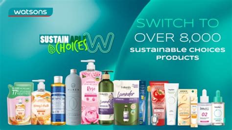 Watsons Furthers Its Sustainability Commitment By Increasing