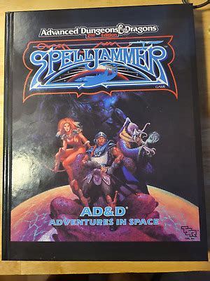 Spelljammer Ad D Adventures In Space Reprinted Hardcover Ebay