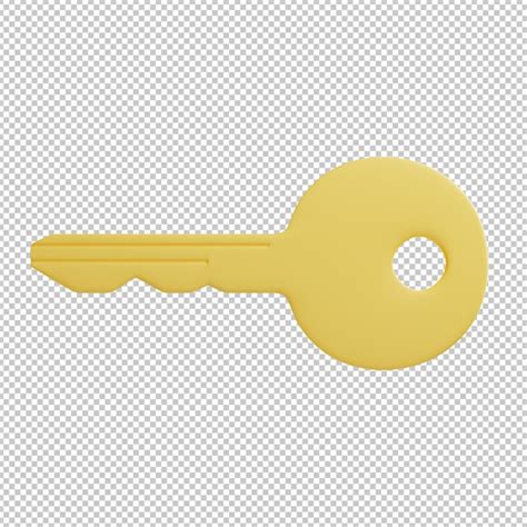 Premium Psd Key D Illustration