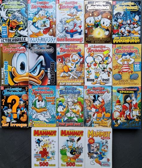 Walt Disney 18 Lustige Taschenbücher LTB Mammut Comics Kaufen