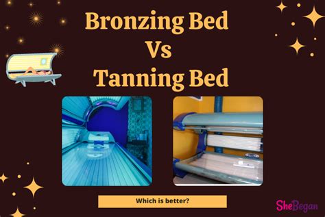 Bronzing Bed Vs Tanning Bed She Began