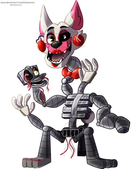 Fnaf Freddy Fazbear Pizza Mangle By Mekamran On Deviantart