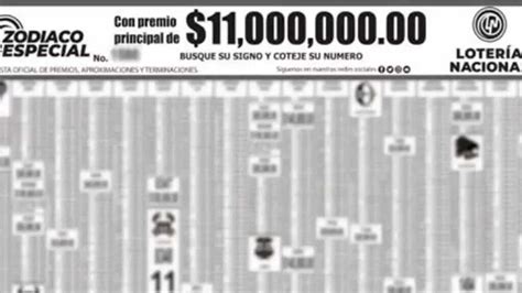 Resultados Sorteo Zodiaco Especial 1626 PDF Hoy 27 De Agosto 2023