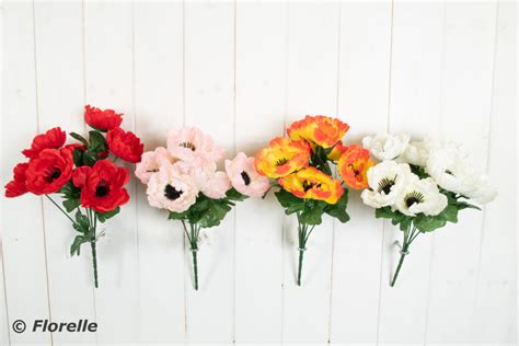 POPPY BUSH COLS ASS Florelle