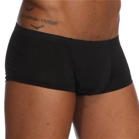 Sous V Tement Short Sexy En Soie Glac E Pour Homme Cale On Avec Poche