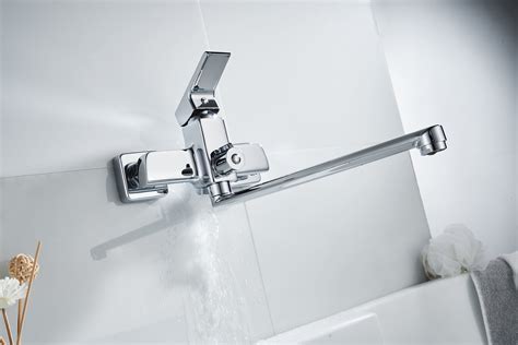 Momali Chrome Wall Mounted Bathtub Faucet China Bath Faucets And