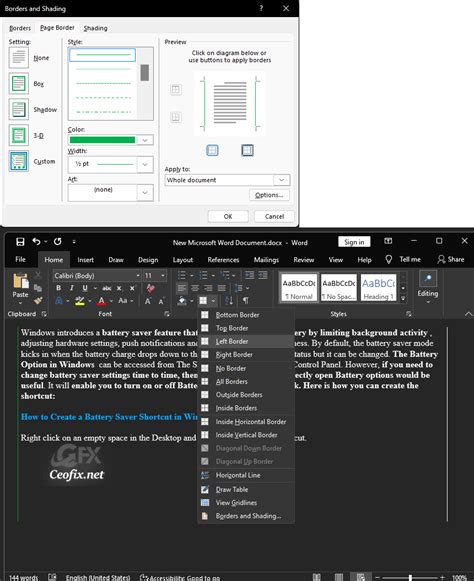 How to Make a Vertical Line in Word?