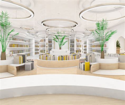 Bookstore interior concept, Natalia