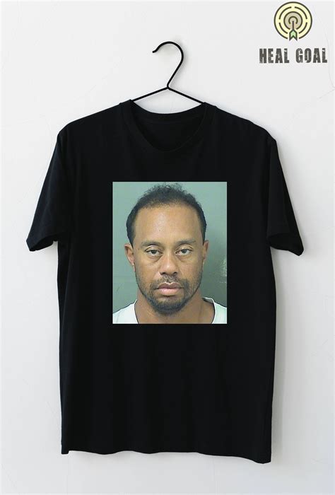 Tiger Woods Mugshot T Shirts Etsy