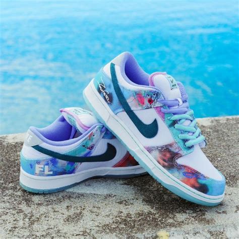 Nike Sb X Futura Dunk Low Bleached Aqua Hf6061 400 Sneakermood