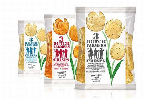 3 Dutch Farmers Crisps Packaging By Sogood Design