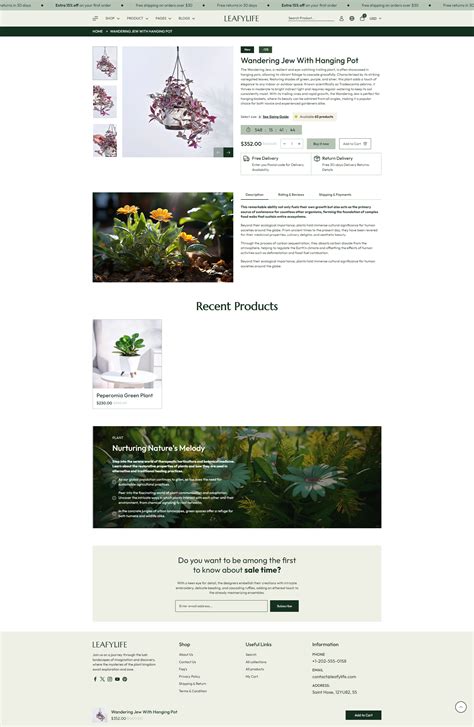 Leafylife Gardening Houseplants Shopify Theme By Workdo