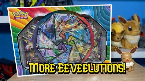 Pokémon Eevee Evolutions Premium Collection Box Unboxing Youtube