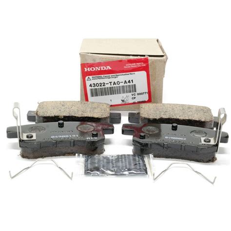 Genuine Oem Honda Rear Brake Pads 43022 Ta0 A40 Boch Honda West Parts