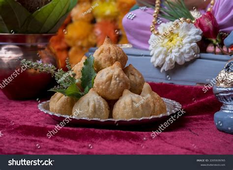 Ganesh Puja Sweet Modak Food Offered Stock Photo Shutterstock