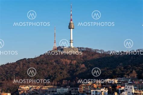 Itaewon District And Namsan Fra Mirko Kuzmanovic Mostphotos