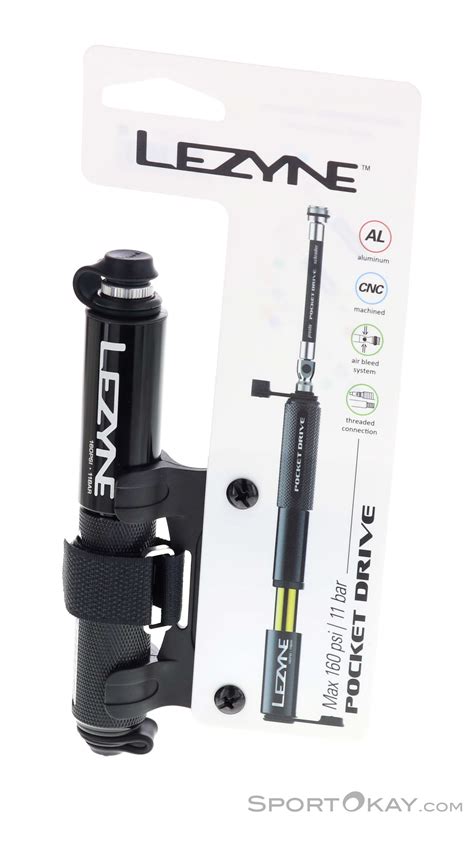 Lezyne Pocket Drive Mini Pump Pump Accessory Bike All