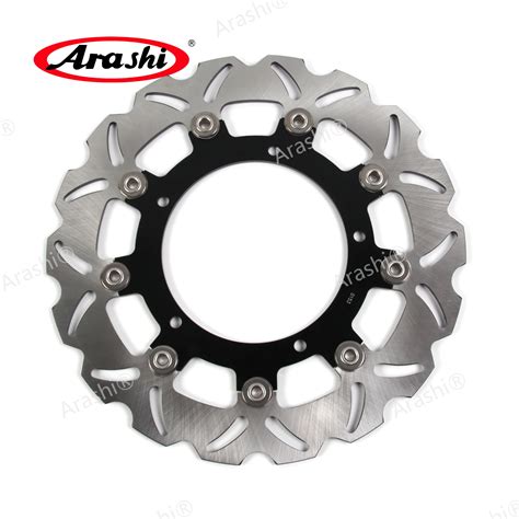 Arashi 1PCS CNC Floating Front Brake Disc Rotor For YAMAHA MT 03 FZ 03