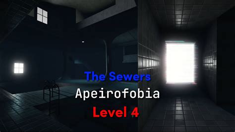 Roblox Apeirophobia Level 4 The Sewers Youtube