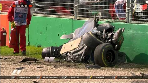 Fernando Alonso Crash Australian Gp 2016 Starting With The Onboard