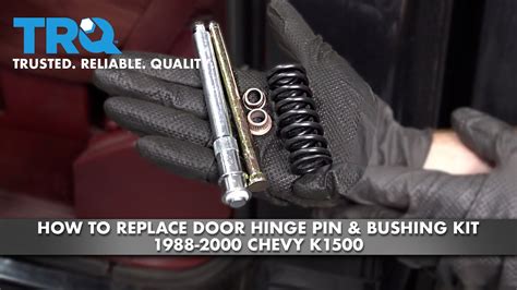 How To Replace Door Hinge Pin Bushing Kit Chevy K A Auto