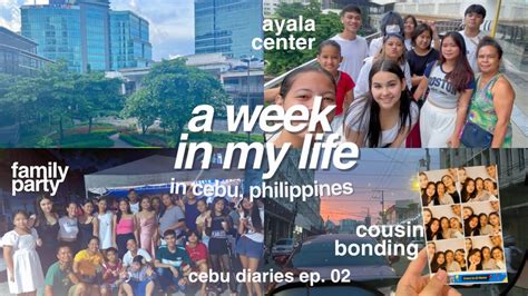 CEBU DIARIES A Week Of My Life In Cebu YouTube