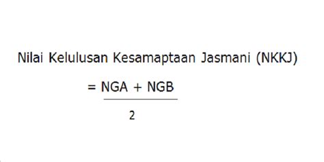 Cara Menghitung Nilai Tes Kesamaptaan Jasmani Dan Batas Memenuhi Syarat