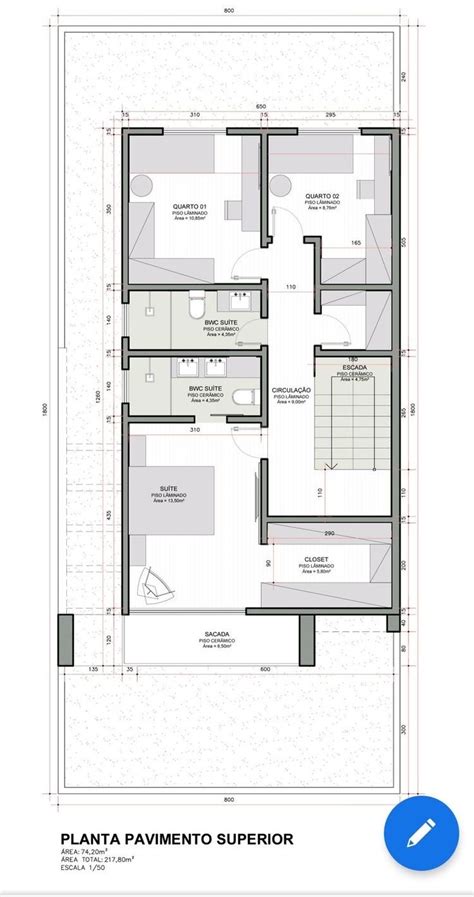 Pin de Andrea Viteri em Planos Arquitectónicos Projetos de casas