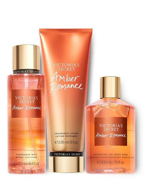 Combo Victorias Secret The Mist Collection Mist Lotion And Wash Set Amber Romance