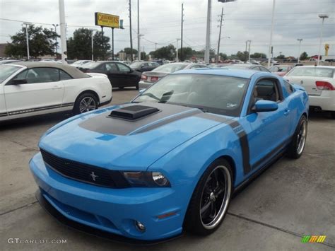 2010 Grabber Blue Ford Mustang Gt Coupe 49469644 Car Color Galleries