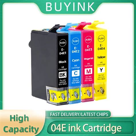 T04E Compatible Ink Cartridge XP4101 XP2101 WF2851 WF2831 For Epson