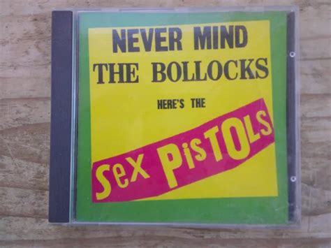 Sex Pistols Never Mind The Bollocks Rare Italy Press Cd