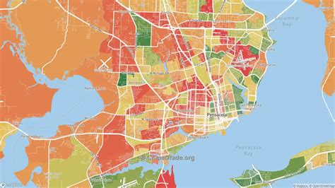 The Safest And Most Dangerous Places In Pensacola FL Crime Maps And