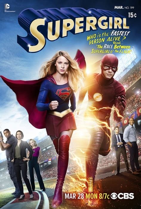 Supergirl/Flash Crossover Poster & Episode Synopsis - Speed Force