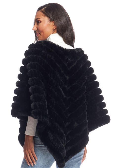 Faux Fur Capes For Women