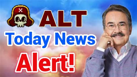 Alt Coin Urgent News Alt Price Prediction Youtube