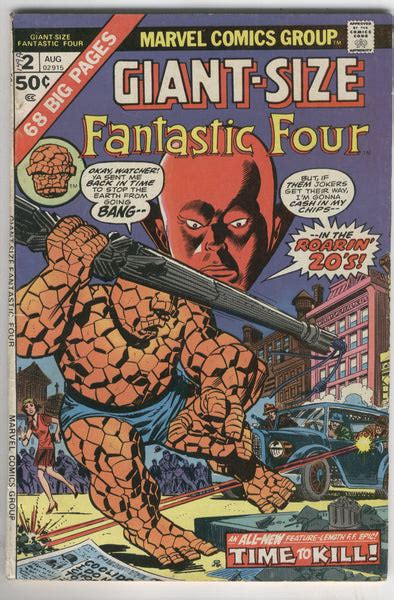 Giant Size Fantastic Four 2 Vgfn East Bay Comics