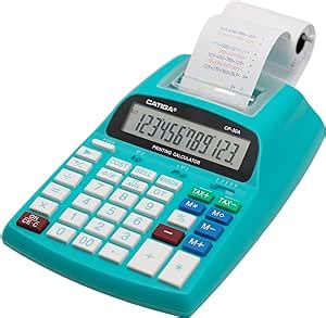 Amazon Printing Calculator With 12 Digit LCD Display Screen 2 03