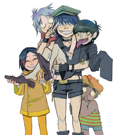 Gorillaz Band Image 664749 Zerochan Anime Image Board