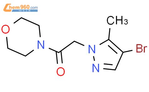 1005581 12 3 2 4 Bromo 5 Methyl Pyrazol 1 Yl 1 Morpholin 4 Yl