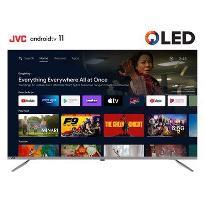 JVC QLED 4K SMART FRAMELESS ANDROID TV » BarGAINSjam